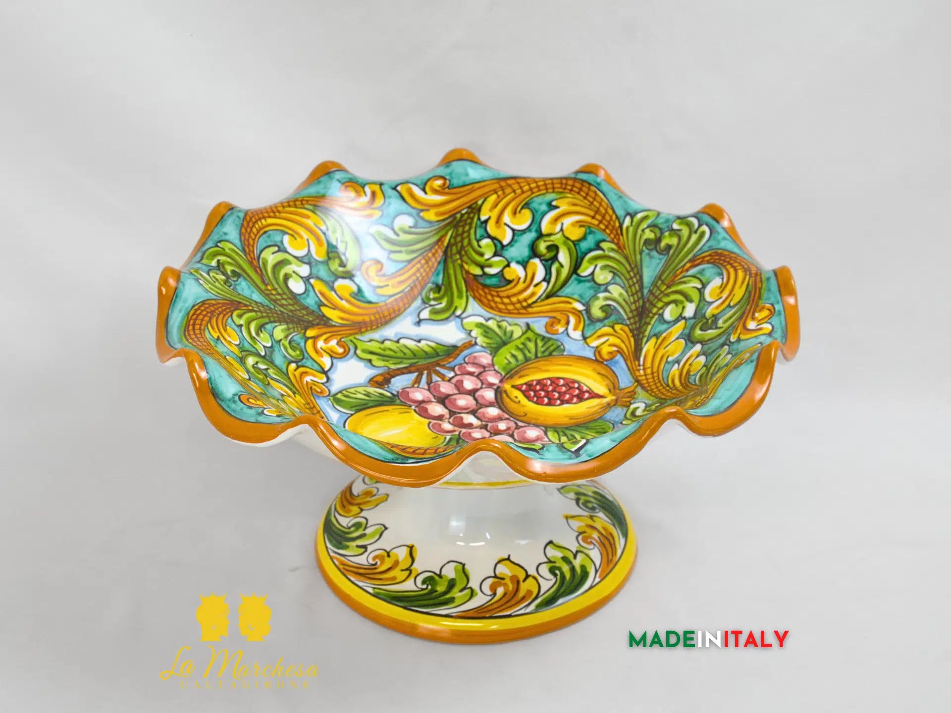 Centrotavola Frutta in Ceramica di Caltagirone - Vari Modelli