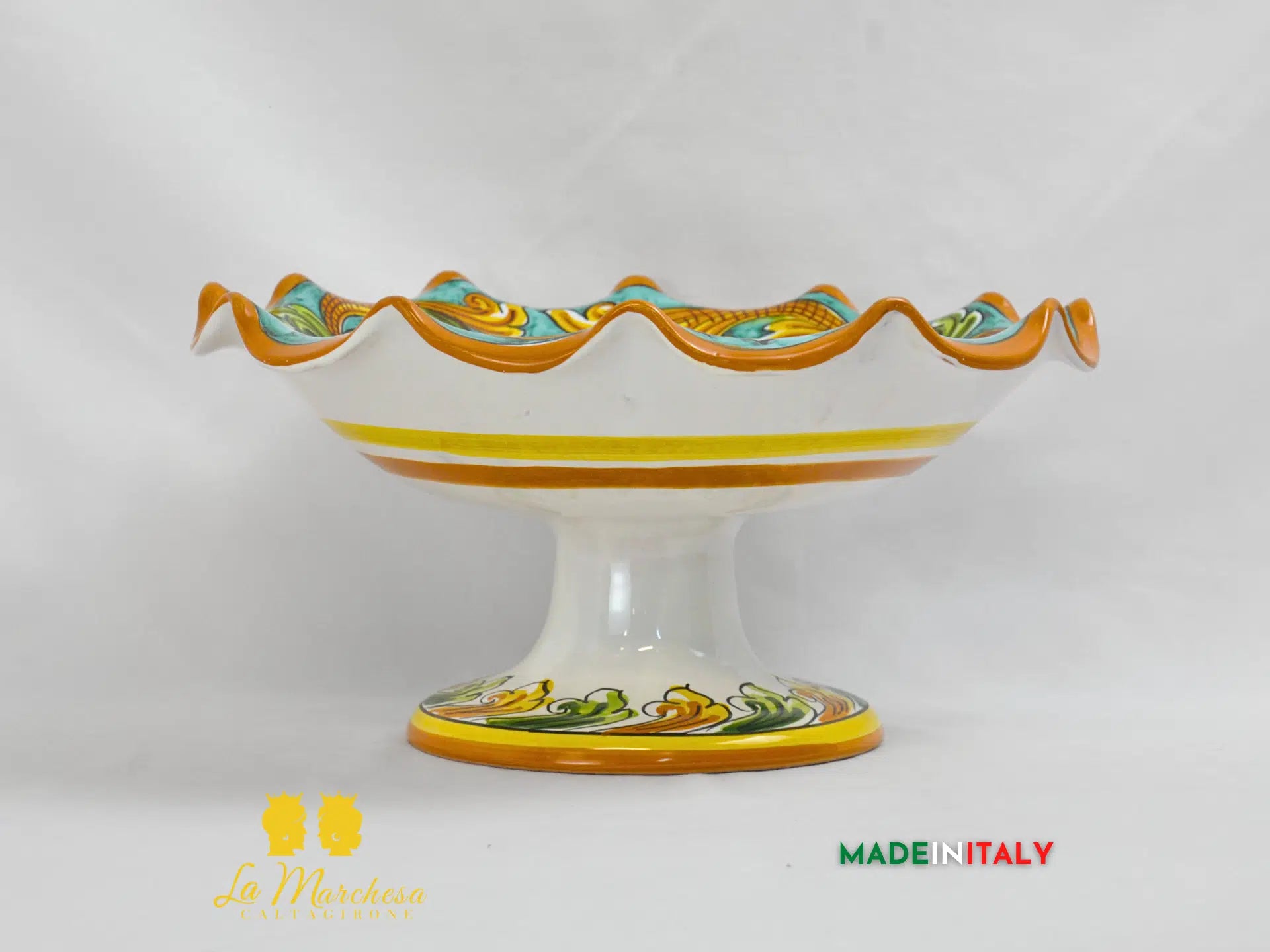 Centrotavola Frutta in Ceramica di Caltagirone - Vari Modelli