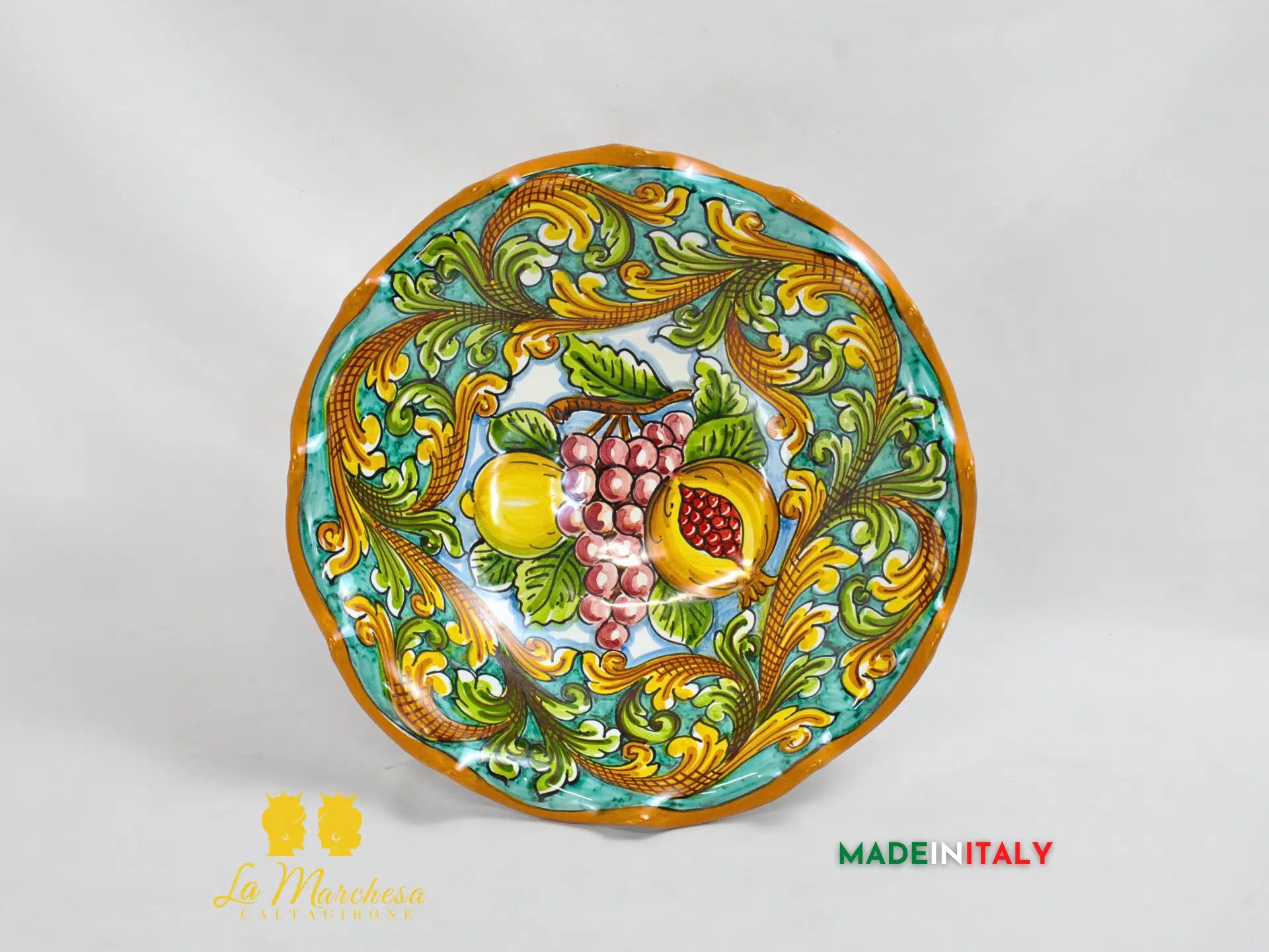 Centrotavola Frutta in Ceramica di Caltagirone - Vari Modelli