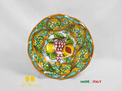 Centrotavola Frutta in Ceramica di Caltagirone - Vari Modelli