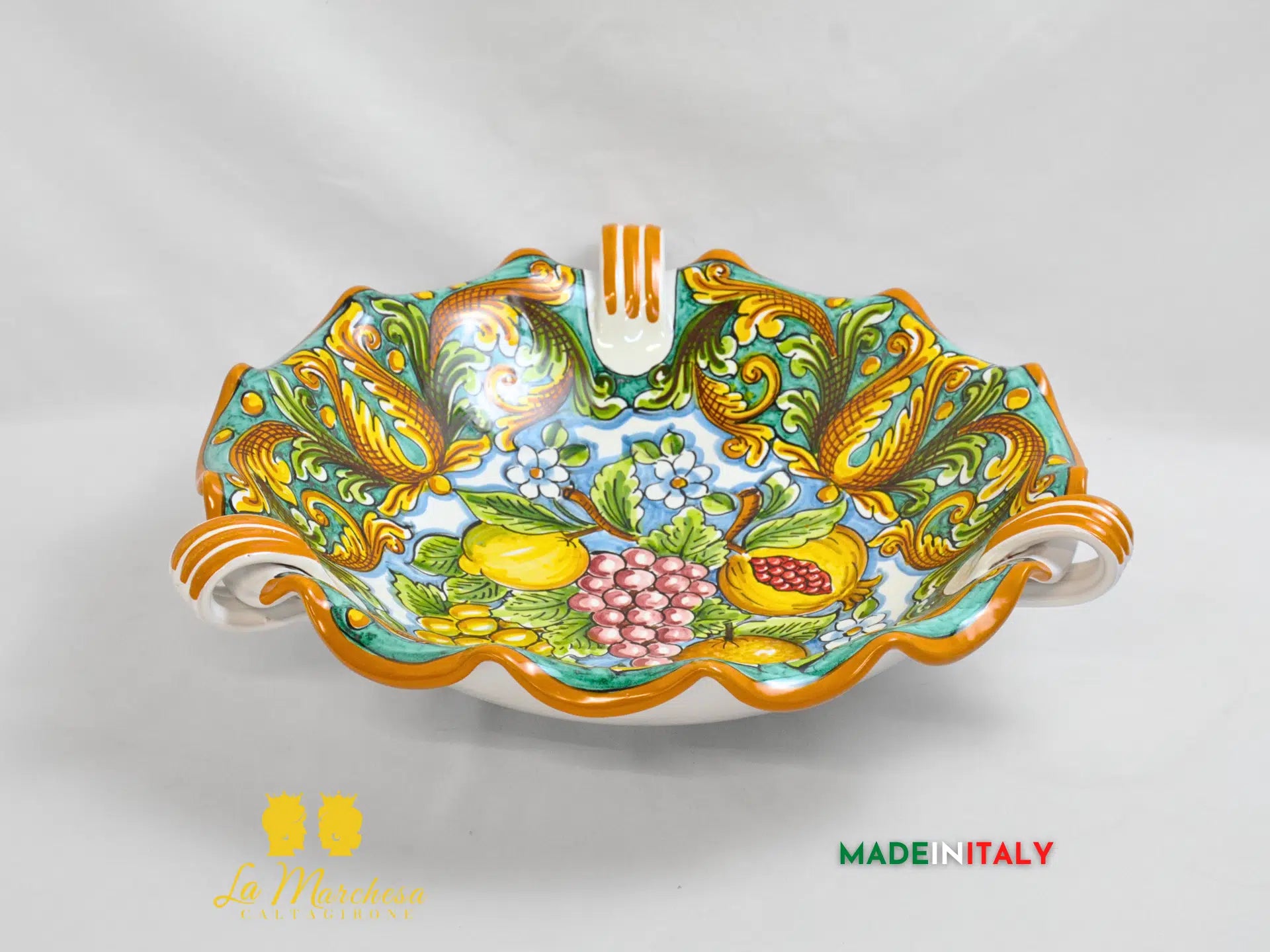 Centrotavola Frutta in Ceramica di Caltagirone - Vari Modelli