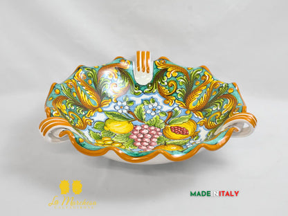 Centrotavola Frutta in Ceramica di Caltagirone - Vari Modelli