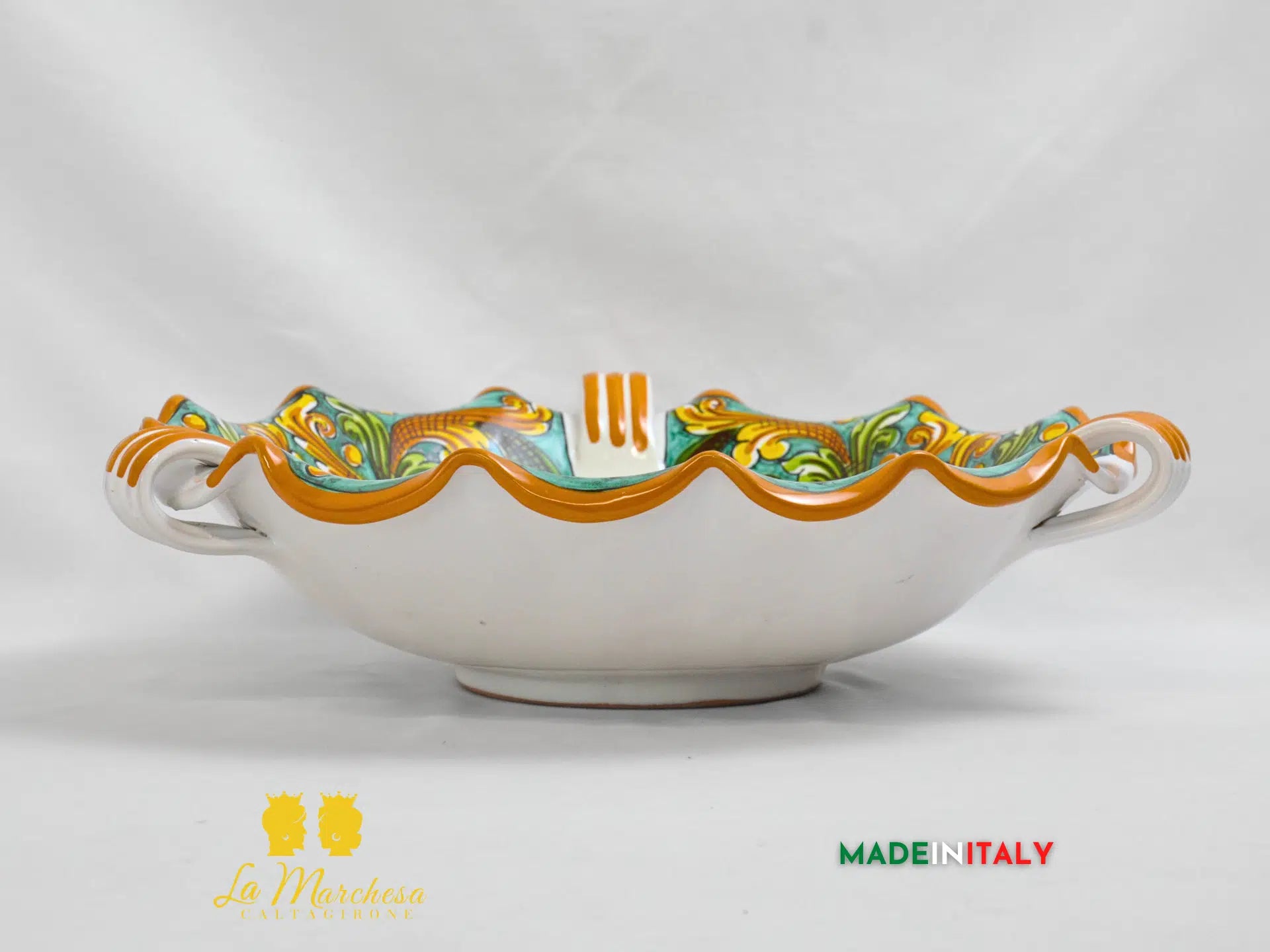 Centrotavola Frutta in Ceramica di Caltagirone - Vari Modelli