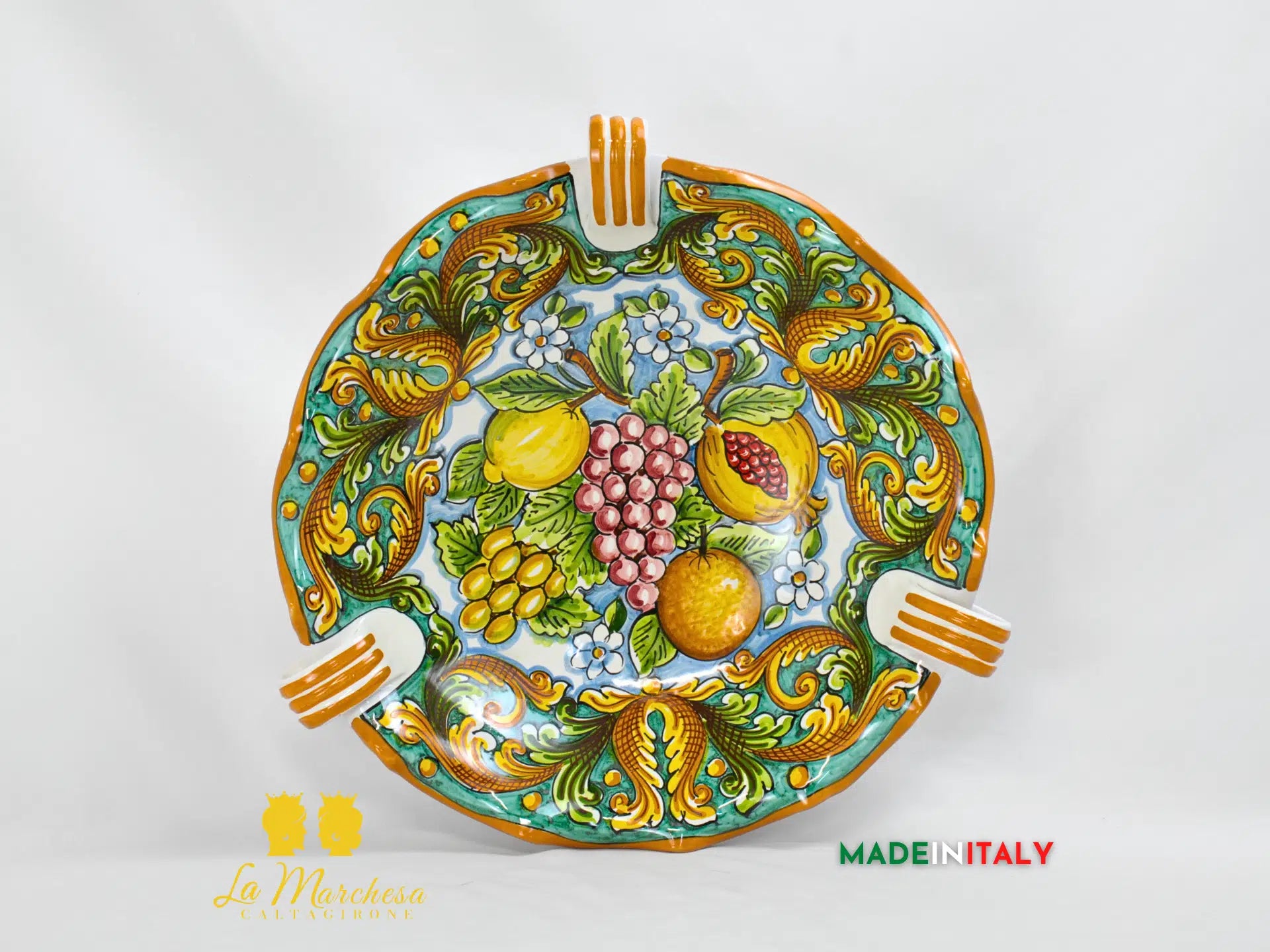 Centrotavola Frutta in Ceramica di Caltagirone - Vari Modelli