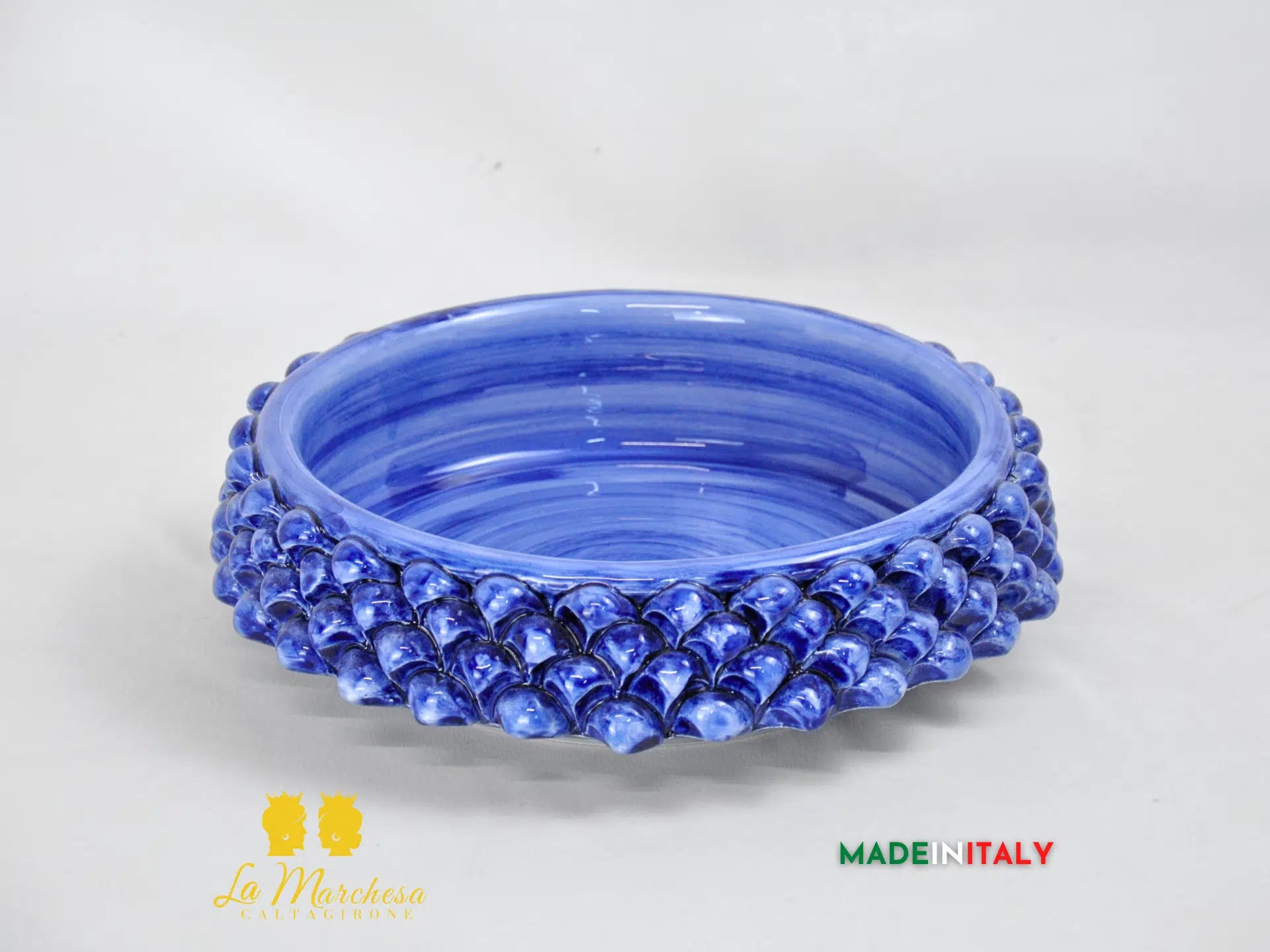 Ciotola Svuota Tasche in Ceramica di Caltagirone Pigna - Vari Colori