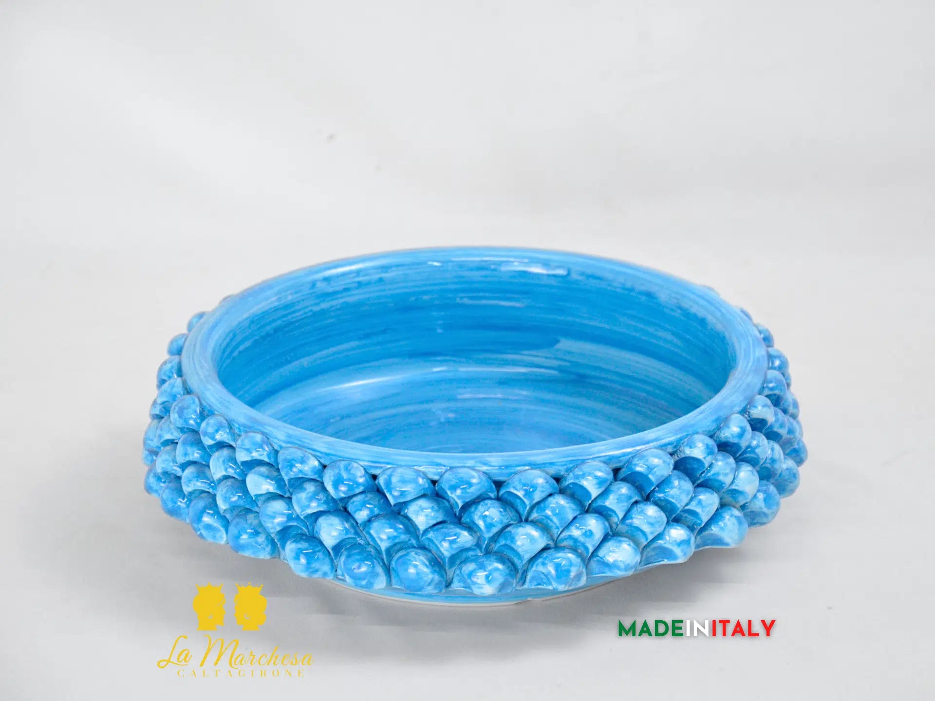 Ciotola Svuota Tasche in Ceramica di Caltagirone Pigna - Vari Colori