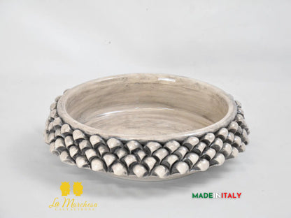 Ciotola Svuota Tasche in Ceramica di Caltagirone Pigna - Vari Colori