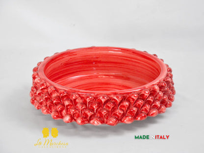 Ciotola Svuota Tasche in Ceramica di Caltagirone Pigna - Vari Colori