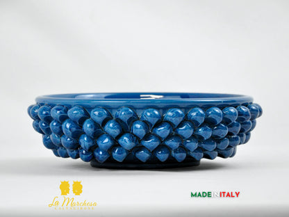 Ciotola Centrotavola Pigna in Ceramica di Caltagirone