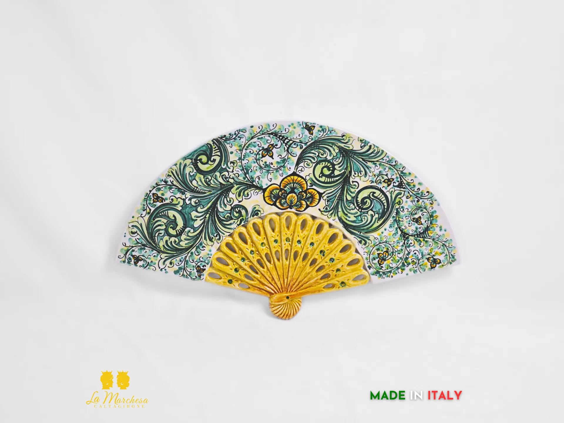 Ventaglio in Ceramica di Caltagirone
