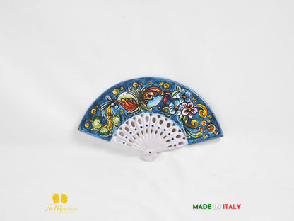 Decorazione da parete Ventaglio in Ceramica di Caltagirone - Vari decori