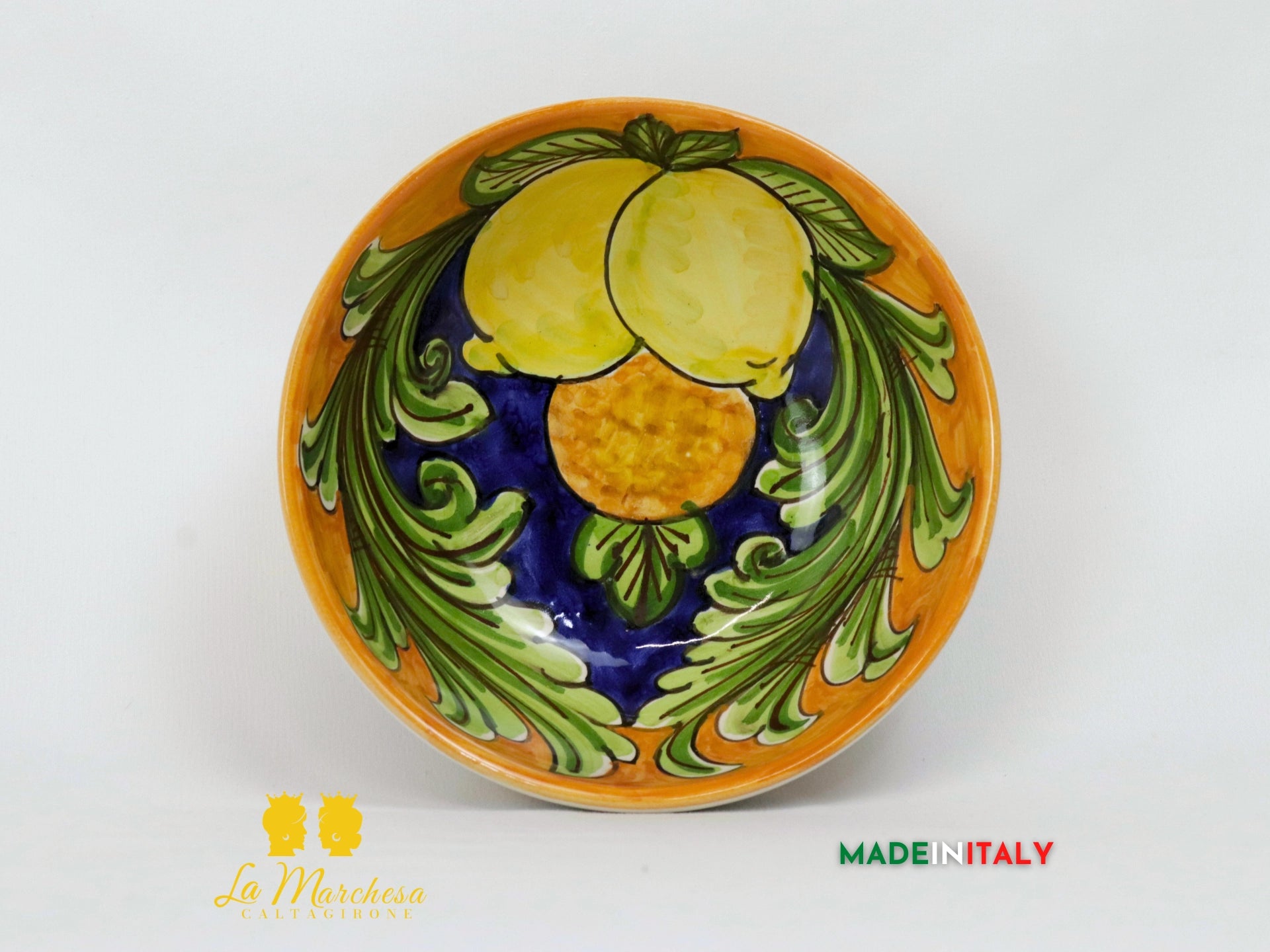 FINE SERIE - Ciotole decorate in Ceramica di Caltagirone - Vari Modelli