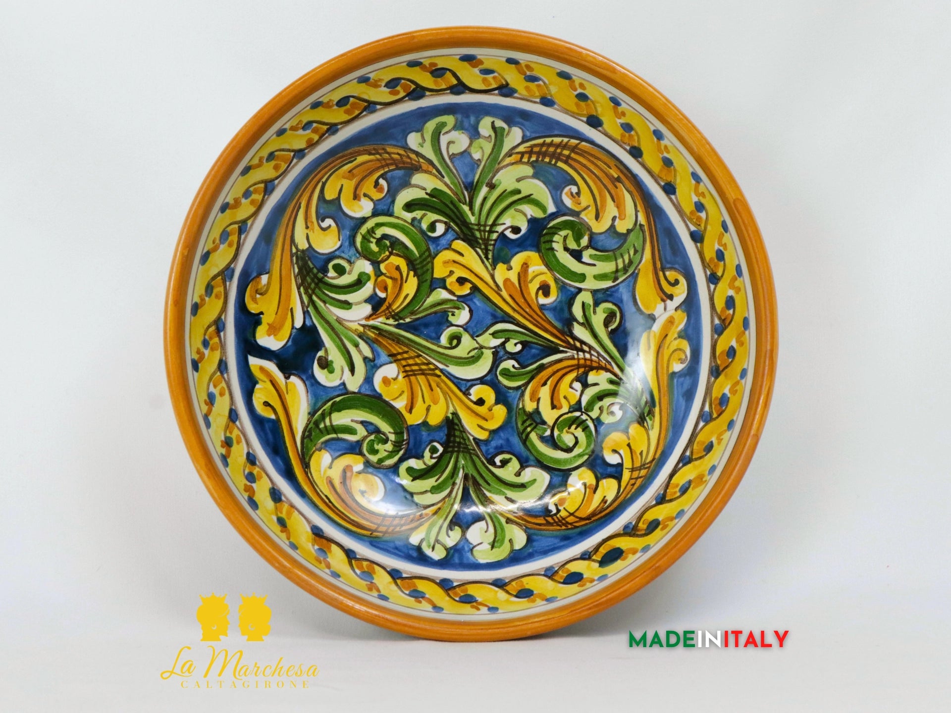 FINE SERIE - Ciotole decorate in Ceramica di Caltagirone - Vari Modelli