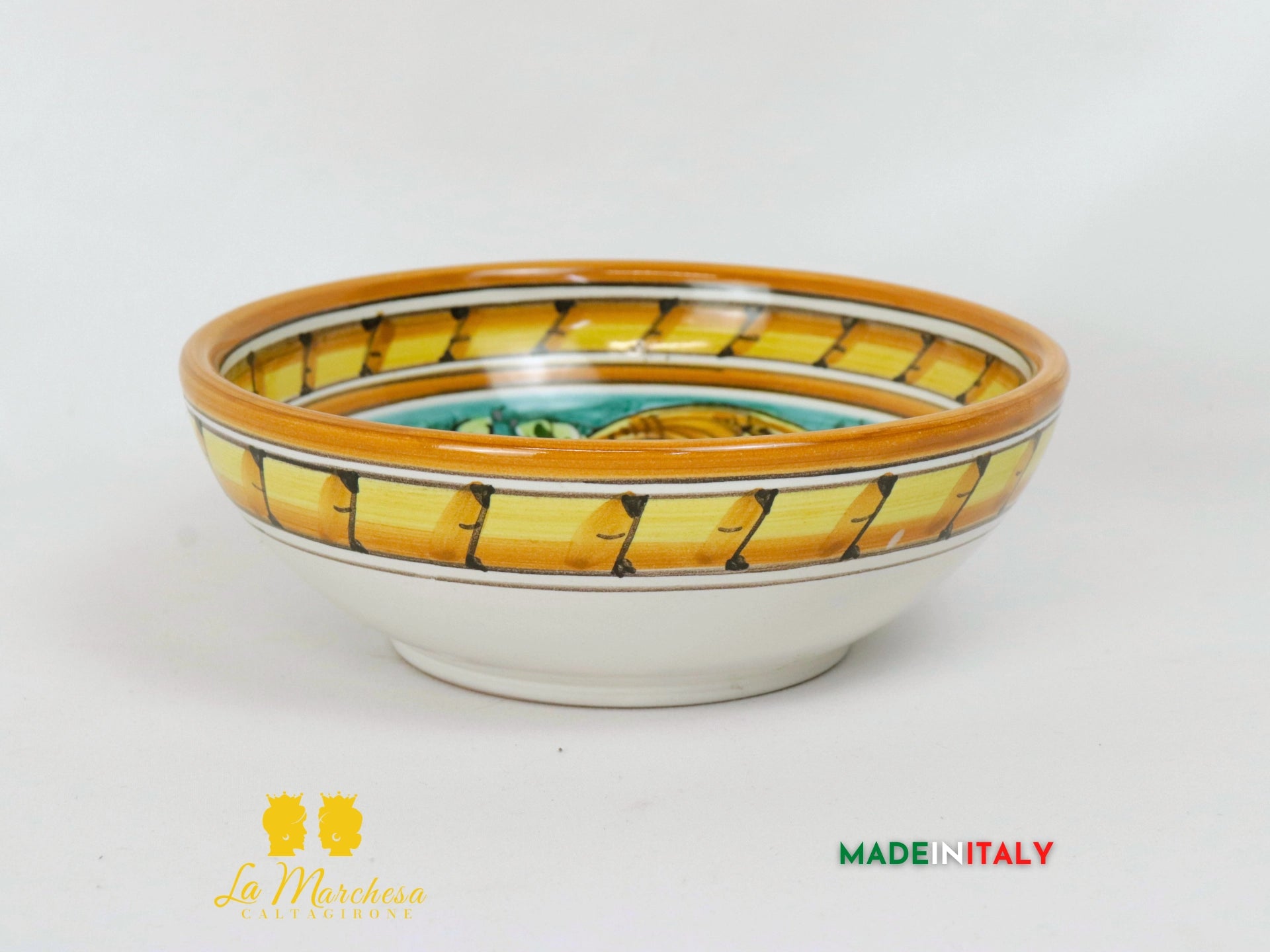FINE SERIE - Ciotole decorate in Ceramica di Caltagirone - Vari Modelli