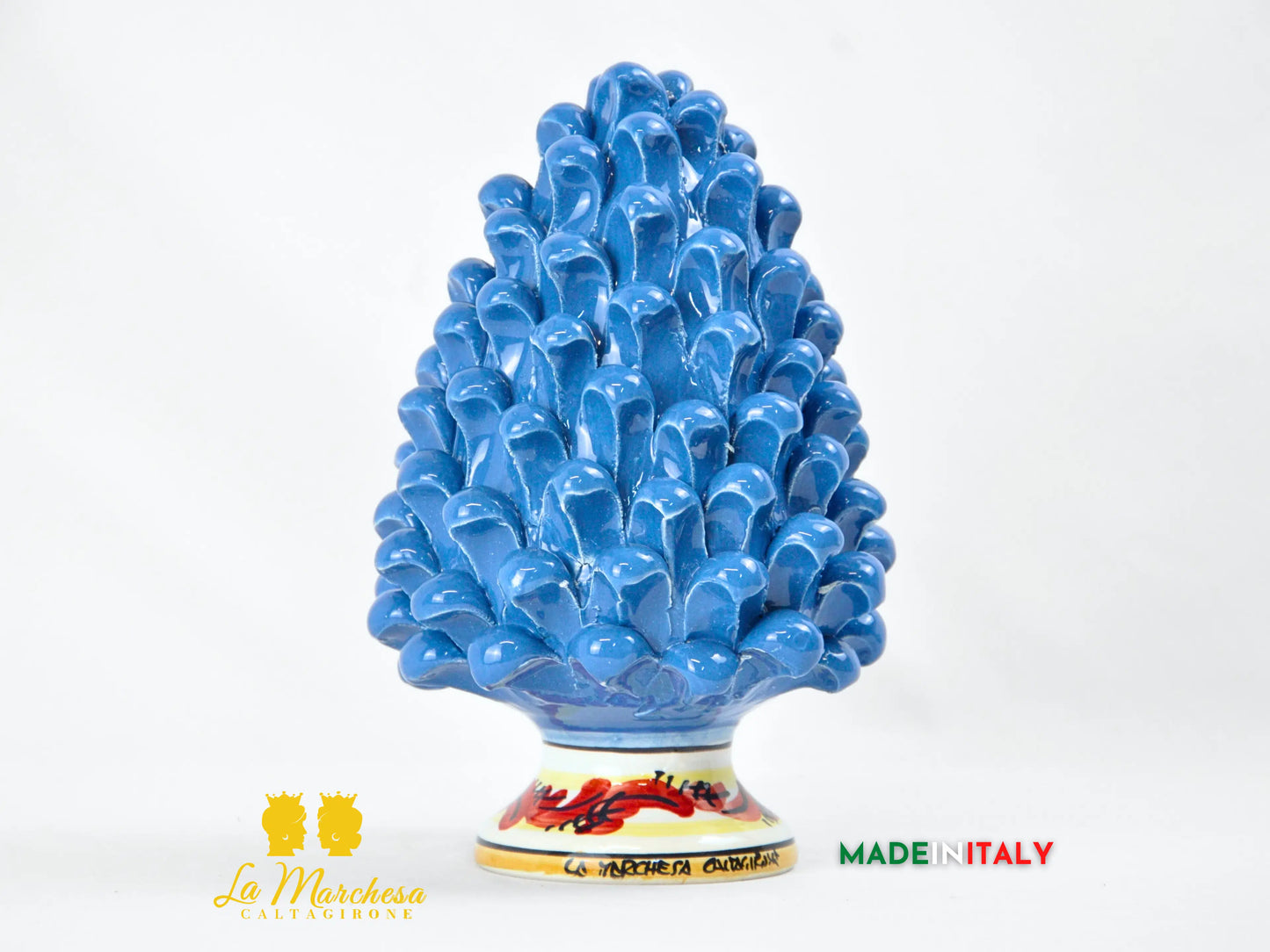 FINE SERIE - Pigna Siciliana in Ceramica di Caltagirone 25cm