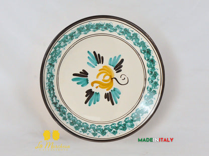 FINE SERIE - Piatto Fangotto in Ceramica di Caltagirone 26cm