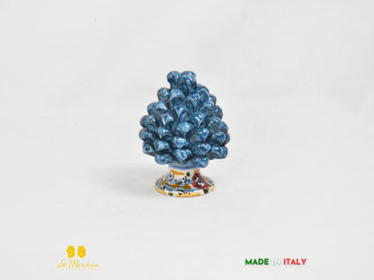 FINE SERIE Pigna Siciliana Ceramica di Caltagirone vari colori 13cm
