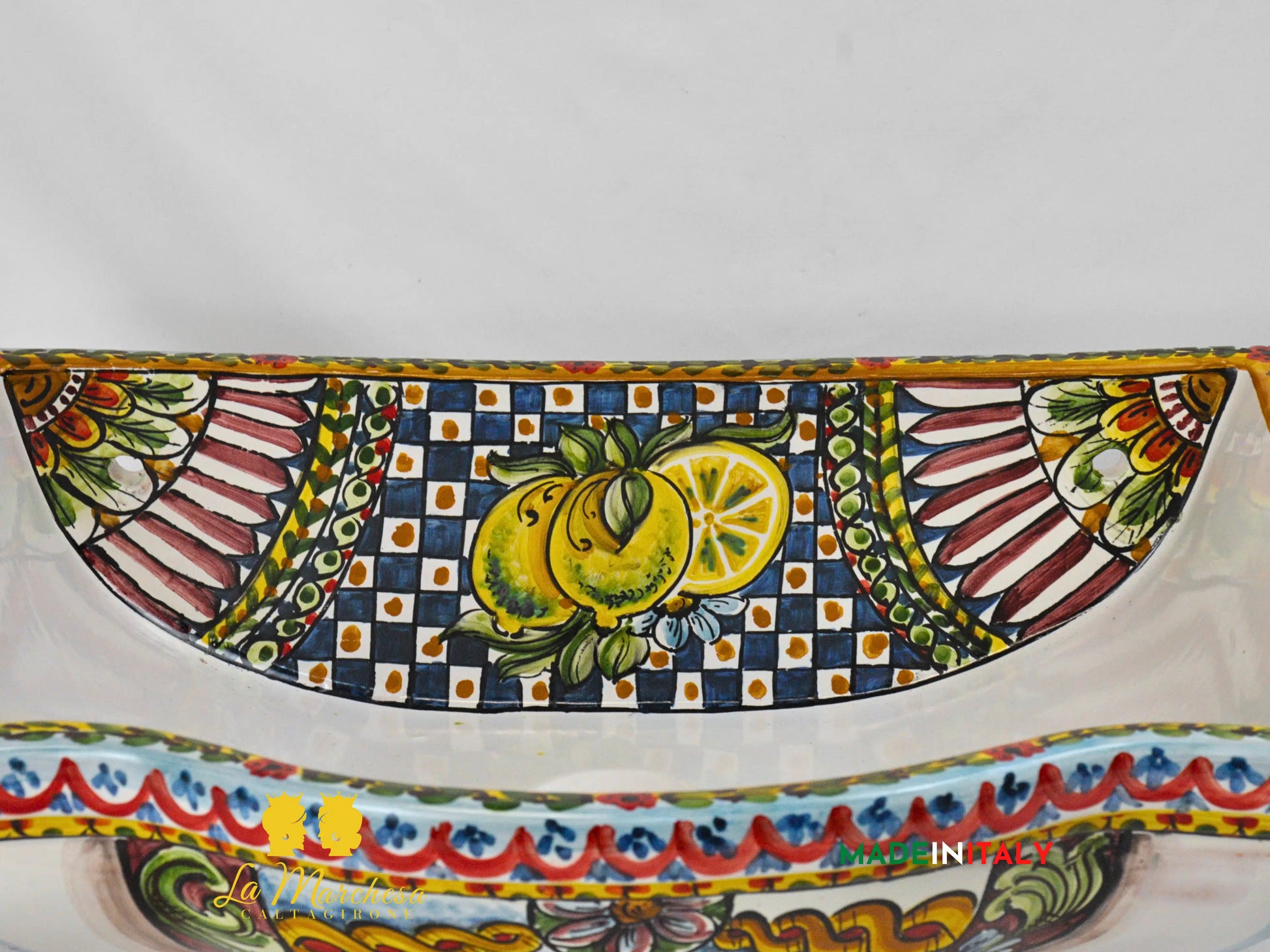 Fontana da Muro in Ceramica di Caltagirone - Vari Decori