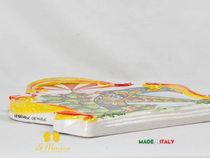 Fontana da Muro in Ceramica di Caltagirone - Vari Decori