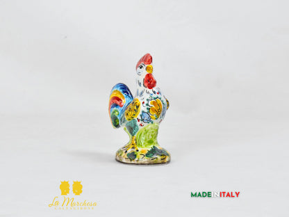 Gallo in Ceramica di Caltagirone - Varie Misure