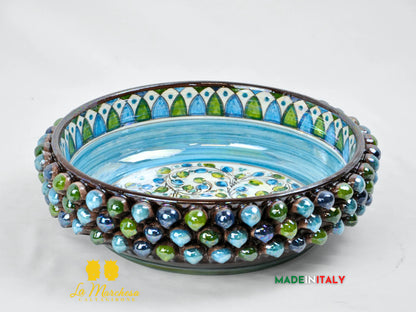 Ciotola Svuotatasche Madreperla in Ceramica di Caltagirone - Vari Modelli