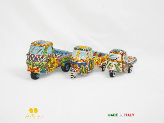 LAPA - Ape Piaggio Ceramica di Caltagirone Carretto - Vari modelli