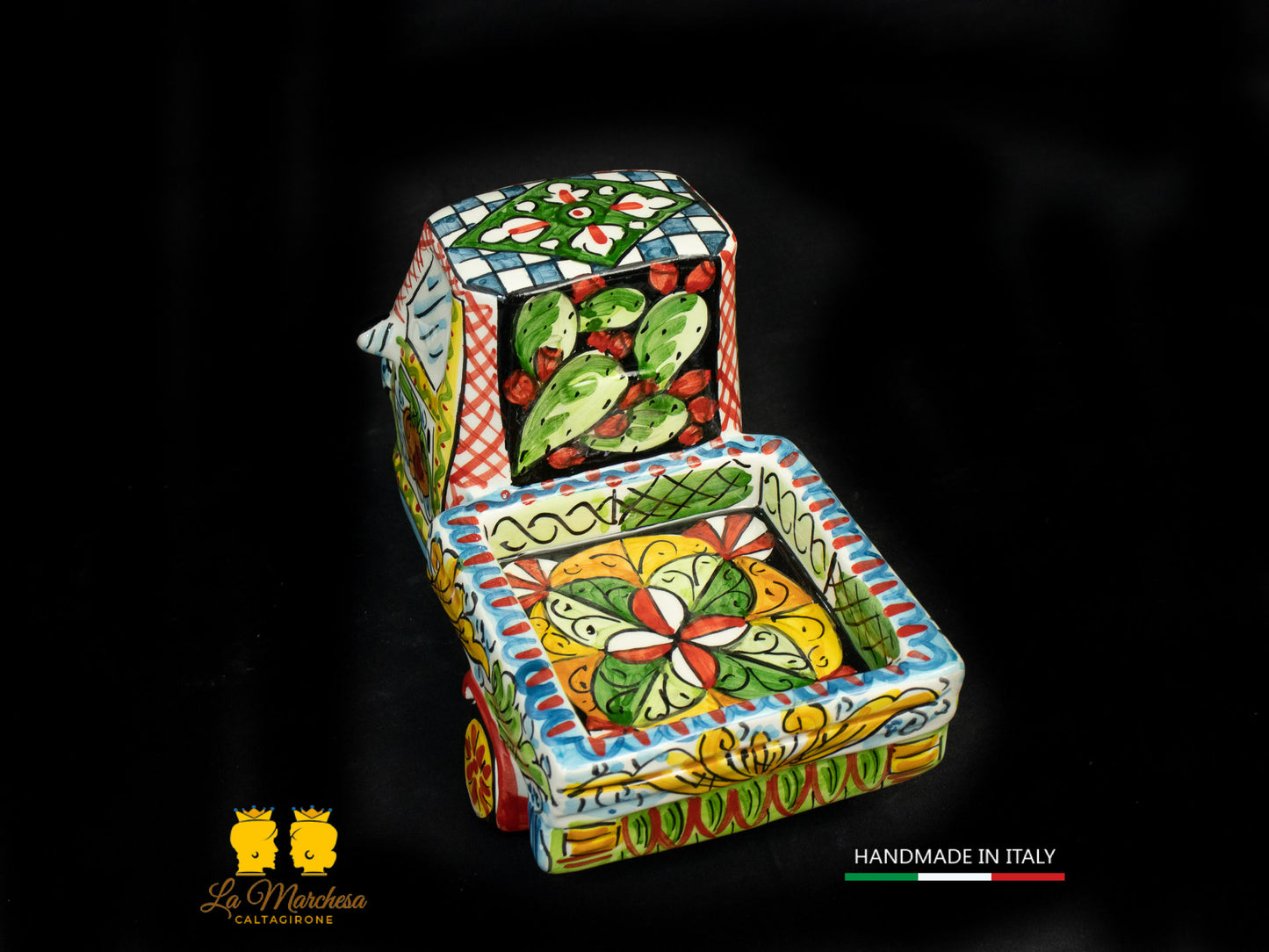 LAPA - modellino Ape Piaggio Ceramica di Caltagirone Carretto M