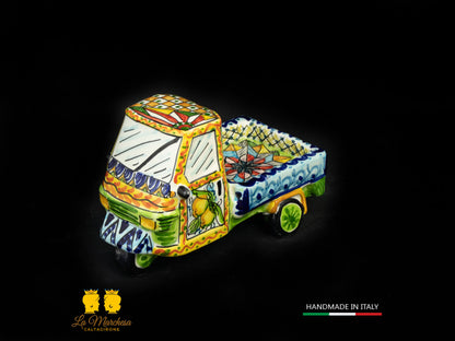 LAPA - modellino Ape Piaggio Ceramica di Caltagirone Carretto M