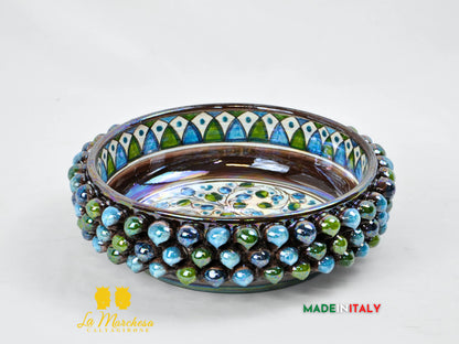 Ciotola Svuotatasche Madreperla in Ceramica di Caltagirone - Vari Modelli