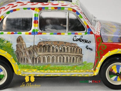 Modellino Bburago FIAT 500 Carretto Siciliano ITALY