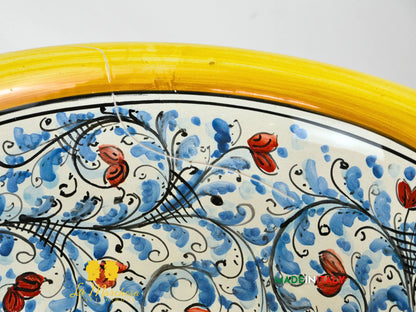 OUTLET - Lavello in Ceramica di Caltagirone per esterno/interno 44cm