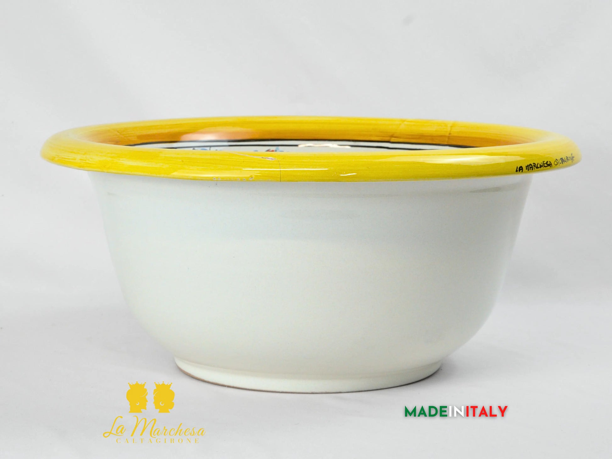 OUTLET - Lavello in Ceramica di Caltagirone per esterno/interno 44cm