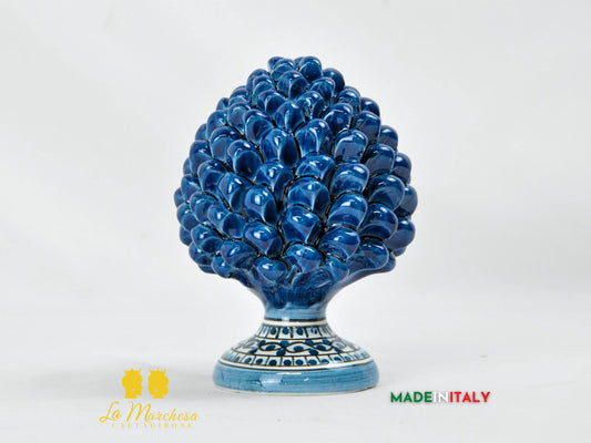 OUTLET - Pigna Siciliana Artigianale in Ceramica di Caltagirone 17cm