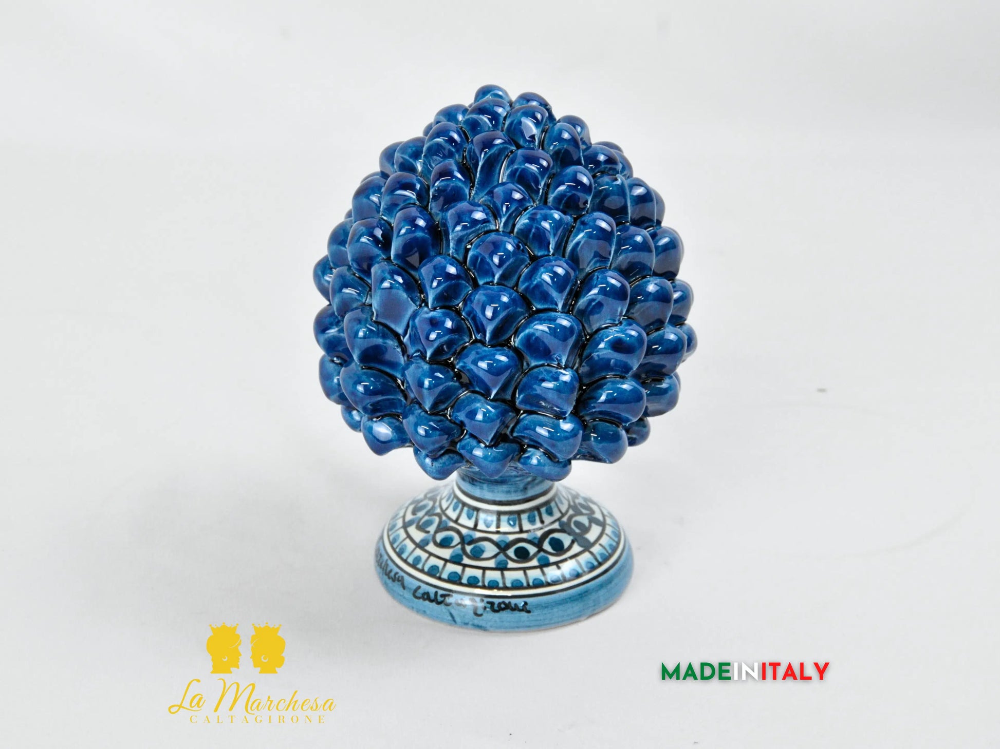 OUTLET - Pigna Siciliana Artigianale in Ceramica di Caltagirone 17cm