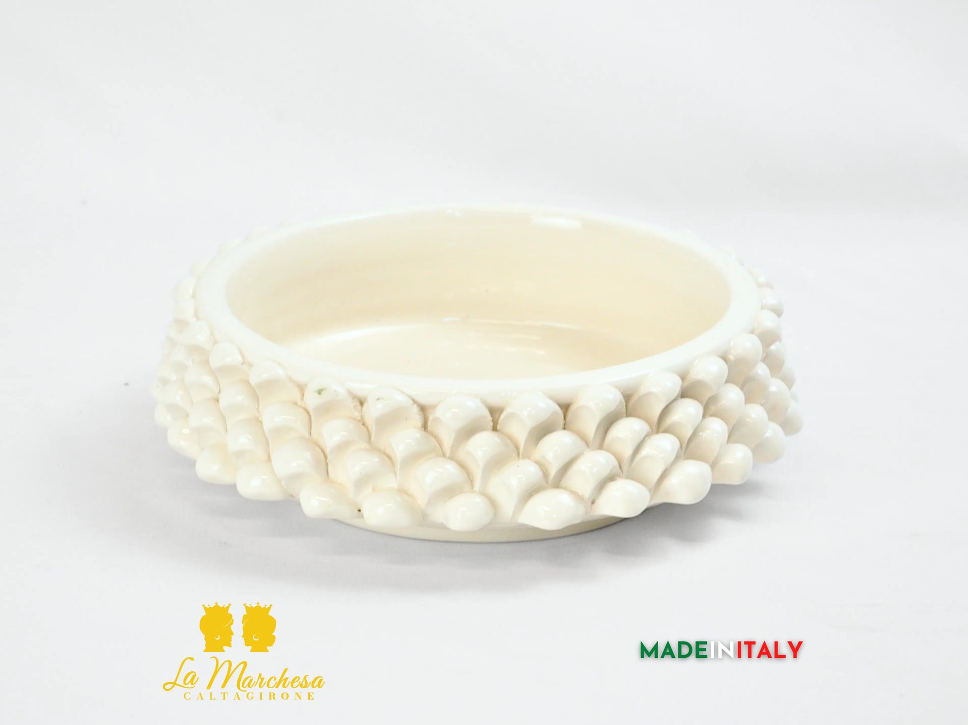 OUTLET - Ciotola Svuota Tasche in Ceramica di Caltagirone Pigna