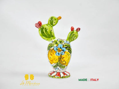 Profumatore ambiente in Ceramica di Caltagirone Fichi d'india - Vari Decori
