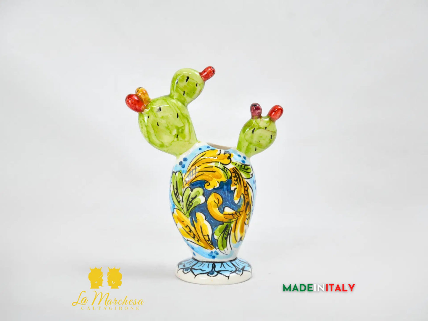 Profumatore ambiente in Ceramica di Caltagirone Fichi d'india - Vari Decori