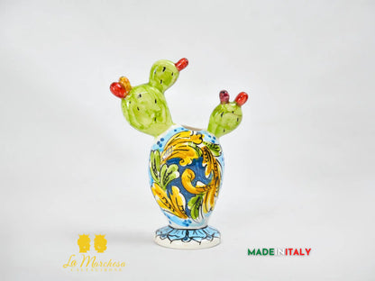 Profumatore ambiente in Ceramica di Caltagirone Fichi d'india - Vari Decori