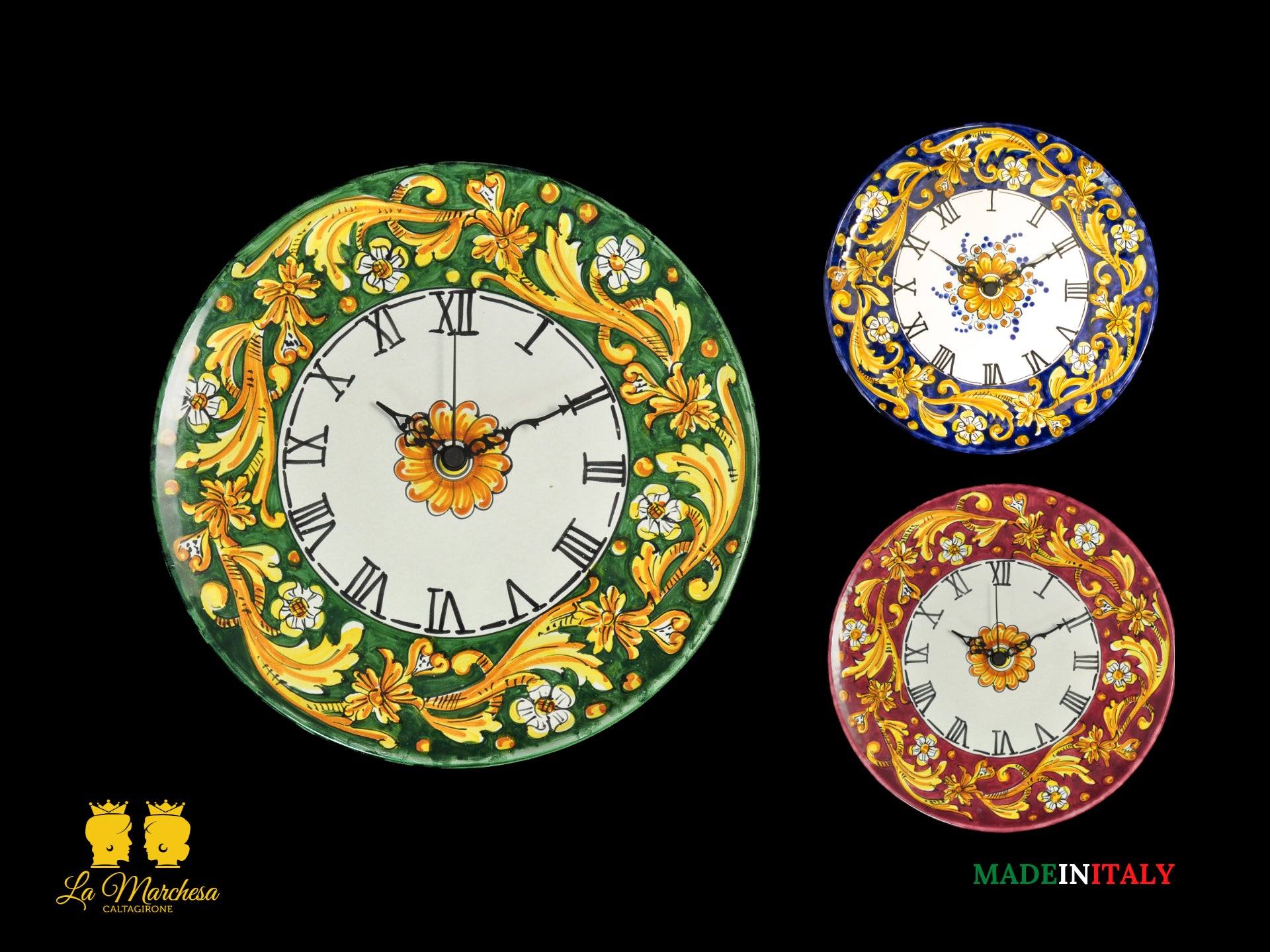 Orologio in Ceramica di Caltagirone: Tradizione e Bellezza Italiana