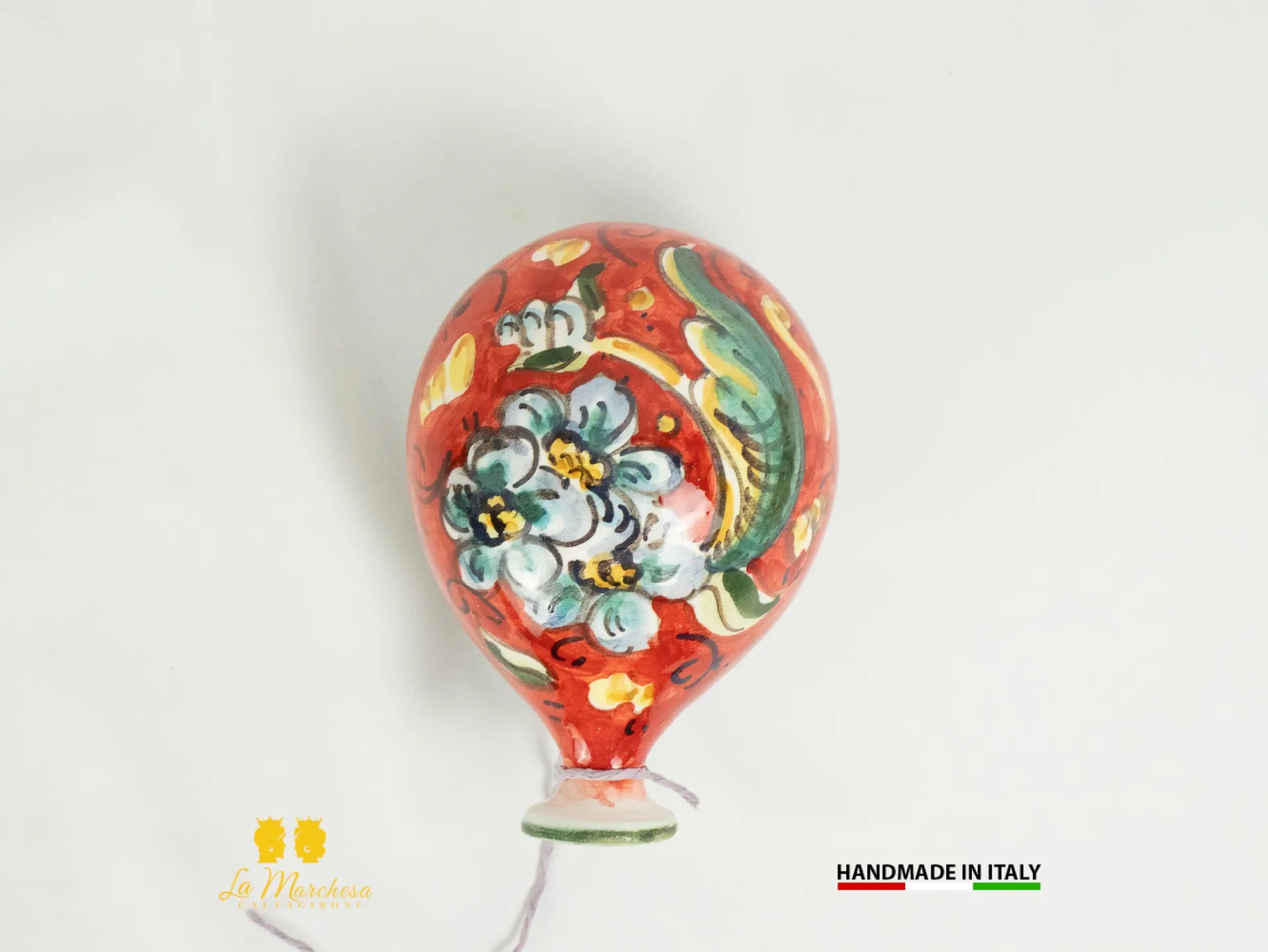 Palloncini in Ceramica di Caltagirone decorati a mano - Vari modelli