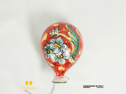 Palloncini in Ceramica di Caltagirone decorati a mano - Vari modelli