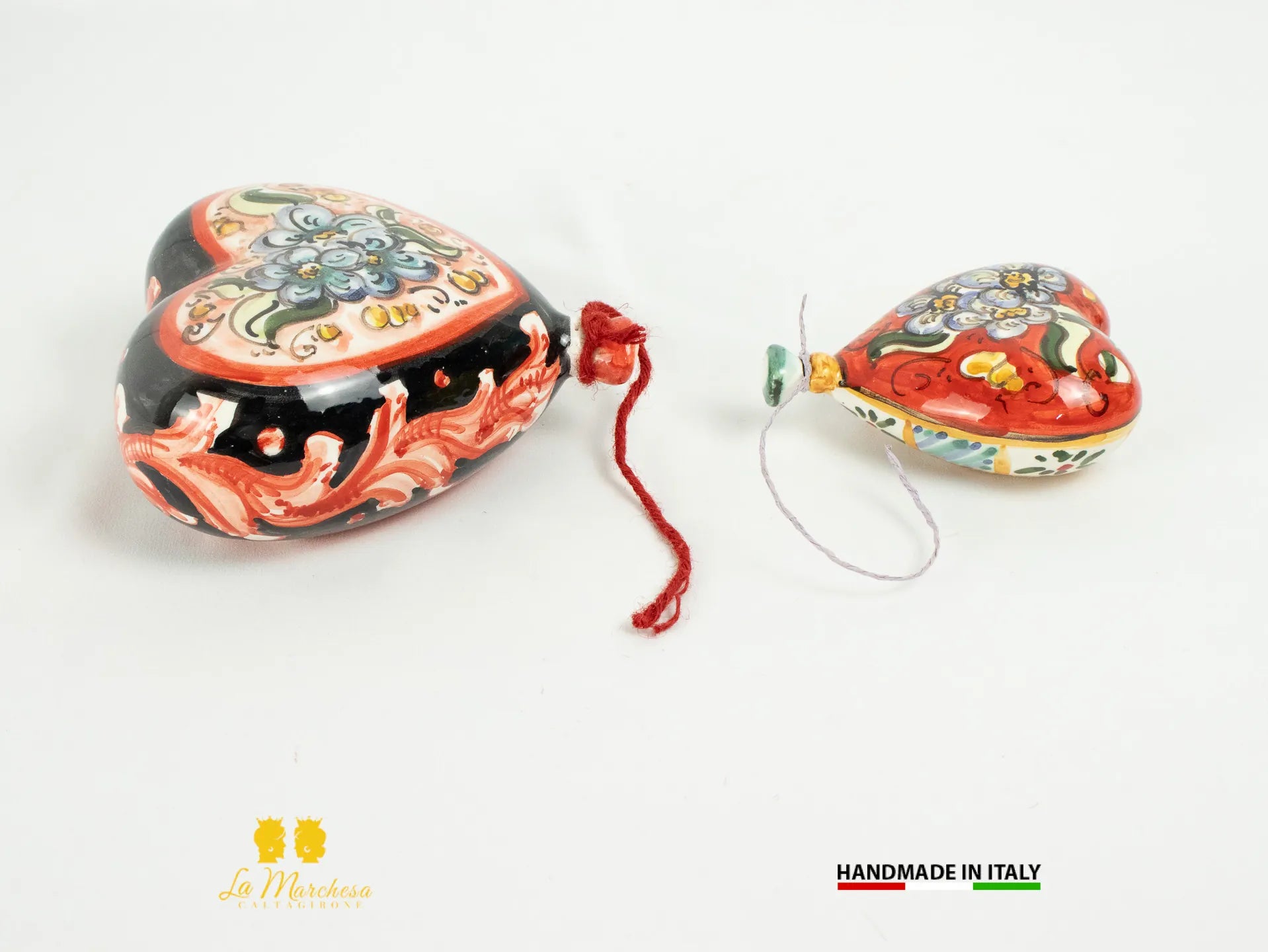 Palloncini in Ceramica di Caltagirone decorati a mano - Vari modelli