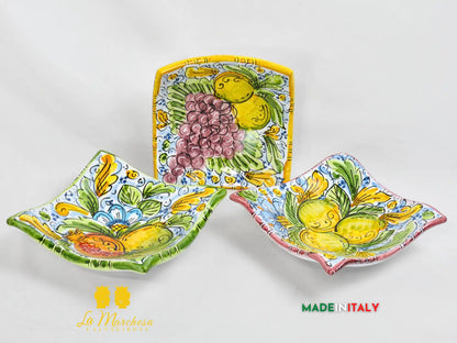 Ciotola Svuotatasche ingresso Ceramica di Caltagirone - Vari Modelli