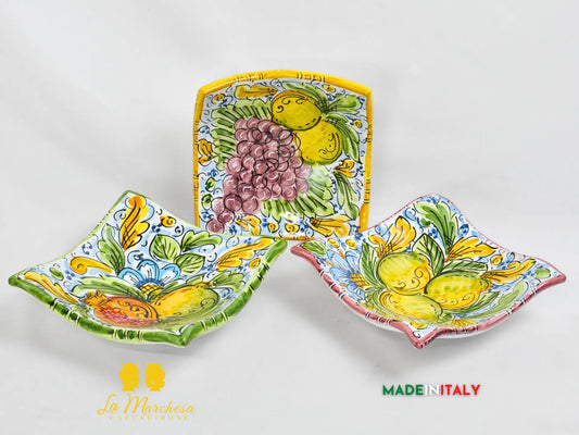 Ciotola Svuotatasche ingresso Ceramica di Caltagirone - Vari Modelli