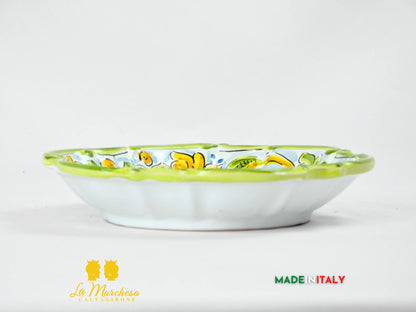 Piatto Barocco Decorato in Ceramica di Caltagirone - Vari Modelli