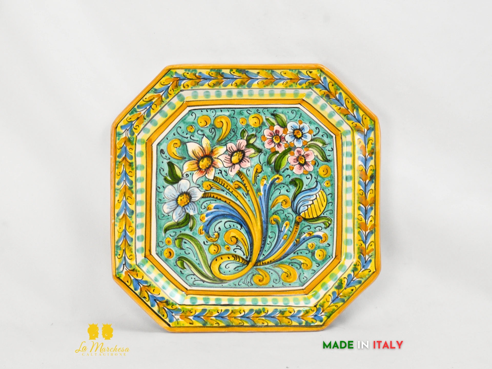 decorazione da parete in ceramica Caltagirone