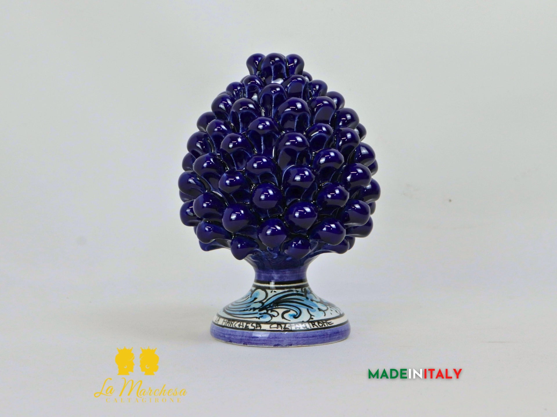 Pigna Siciliana Ceramica di Caltagirone 17cm - Vari Colori