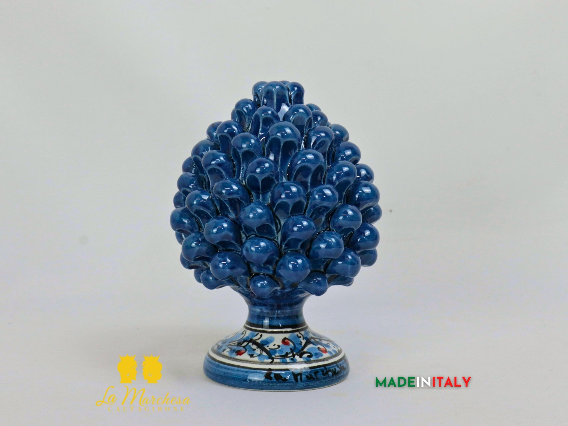Pigna Siciliana Ceramica di Caltagirone 17cm - Vari Colori