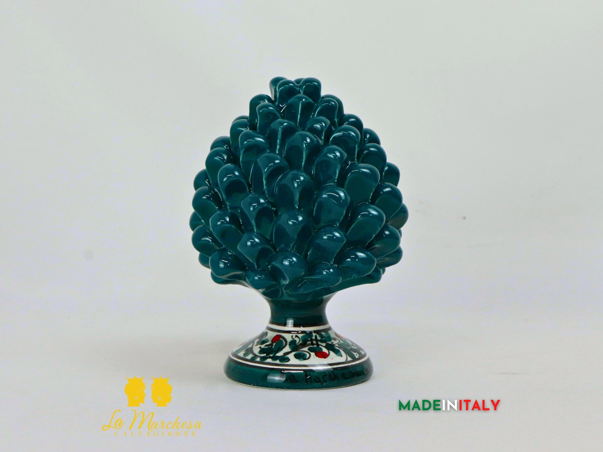 Pigna Siciliana Ceramica di Caltagirone 17cm - Vari Colori