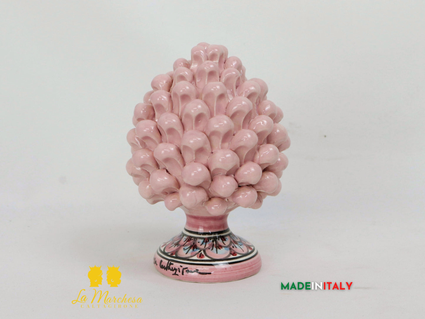 Pigna Siciliana Ceramica di Caltagirone 17cm - Vari Colori